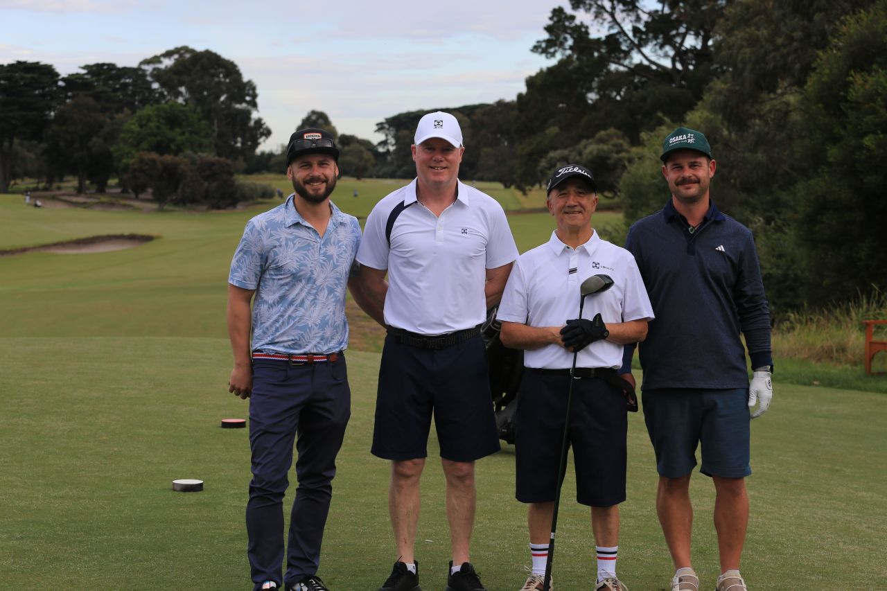 Melbourne tees off for the LSH Auto Australia Golf Cup - and for a good cause