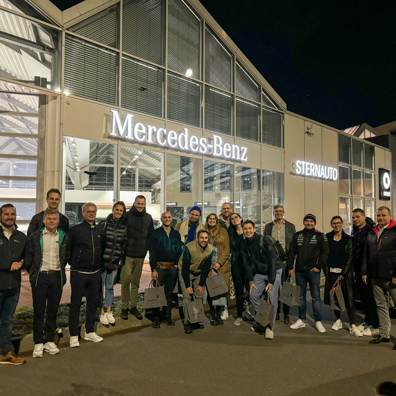 STERNAUTO brings smiles of joy to Young Dentists Get-Together Mercedes-Benz Drive Day